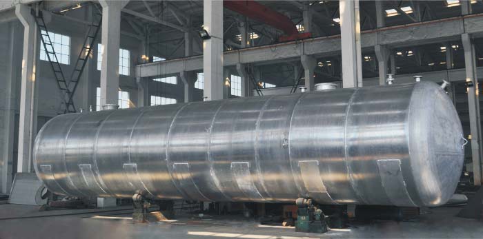 100m³铝储罐